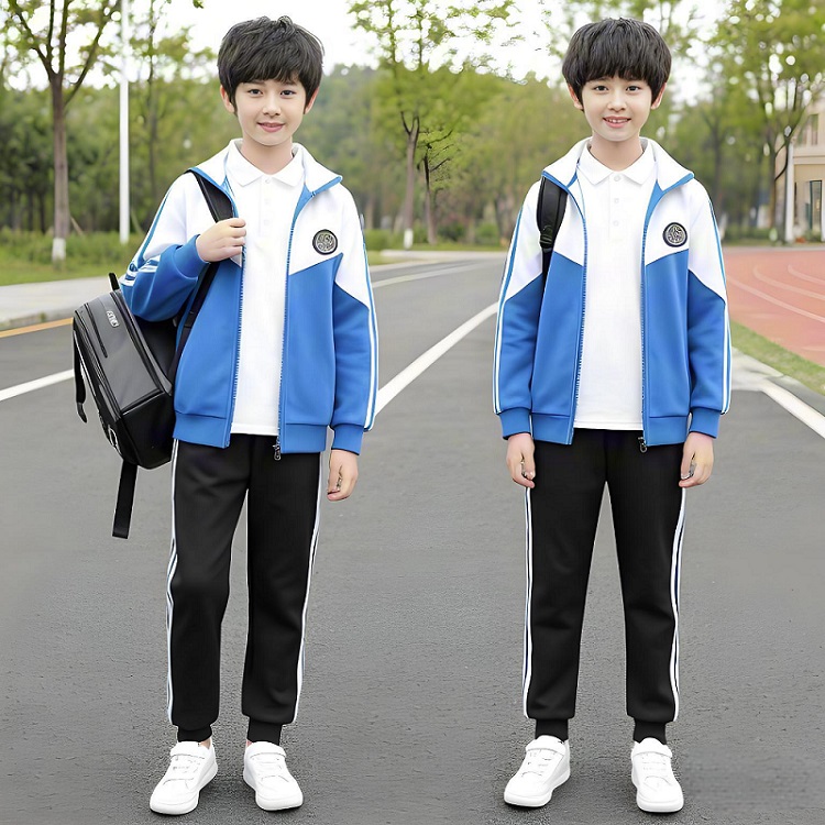 春秋季校服定制中小學運動風校服套裝 春秋季校服定制中小學運動風校服套裝
